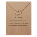 Karma Circle Halskette