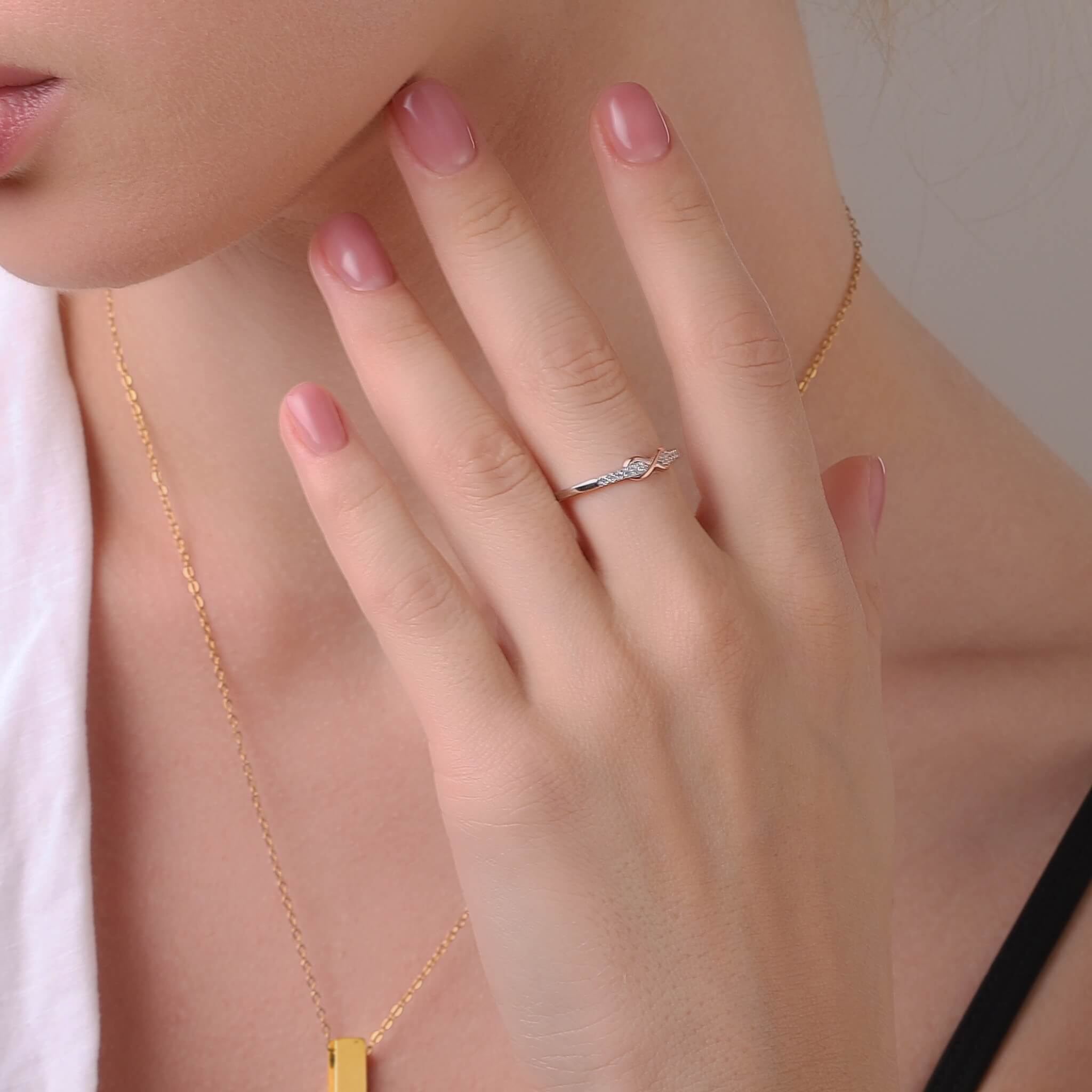 Personalized eternal love ring