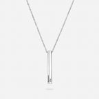 Personalisierte vertikale Namenshalskette