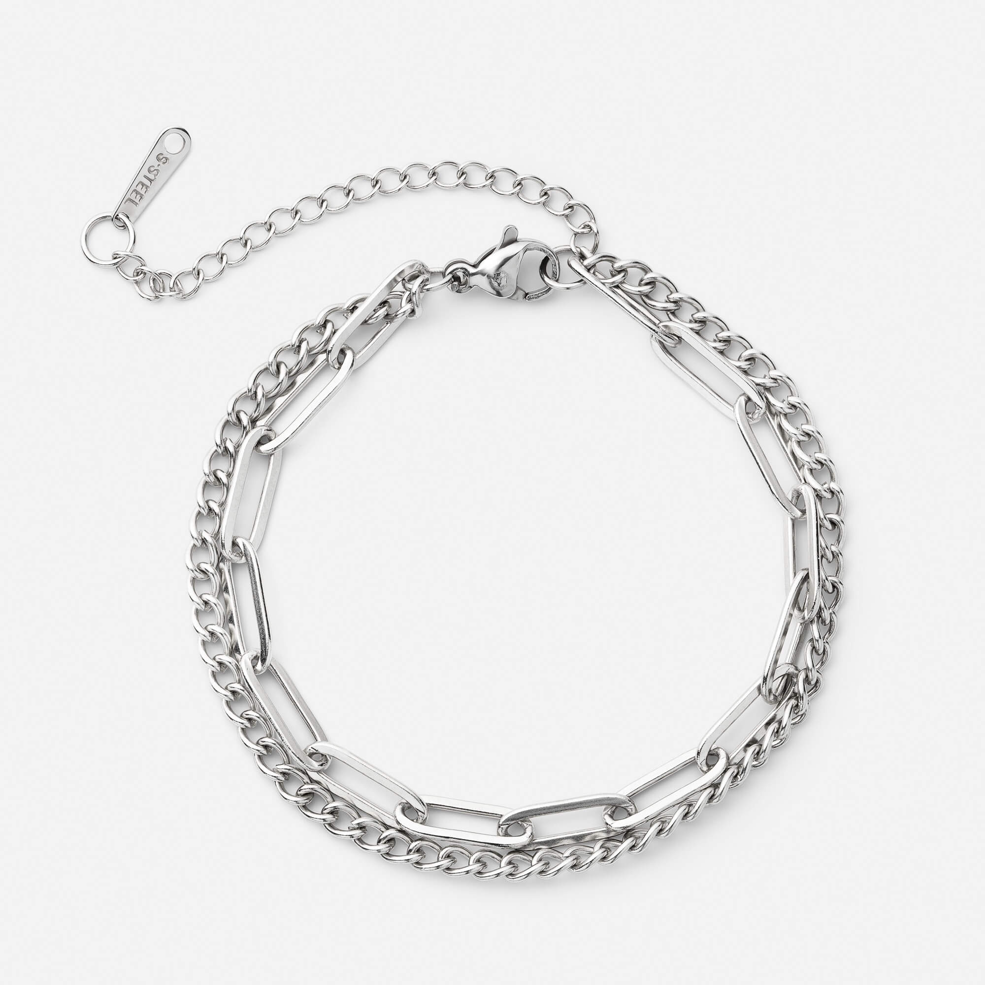 Double link bracelet