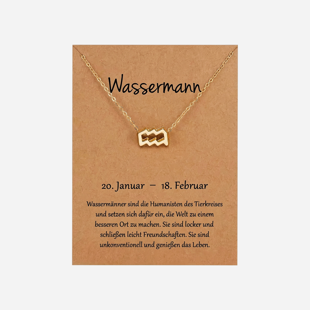 Zodiac Halskette