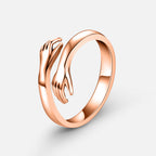 Umarmungs Ring Roségold