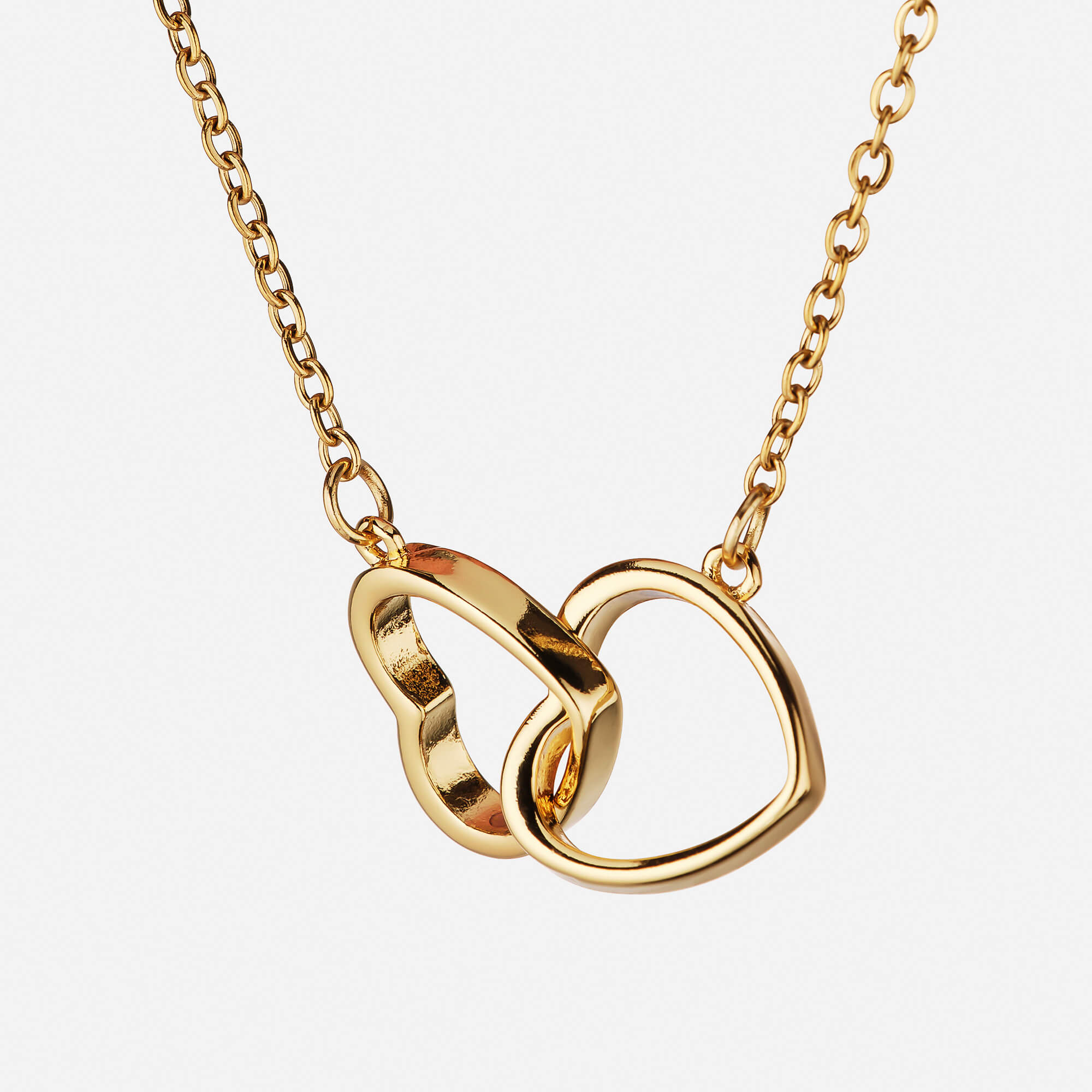 Two-heart necklace